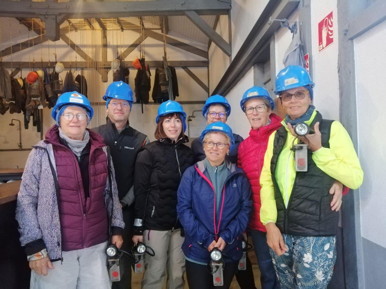 Visite du puits des Glénons