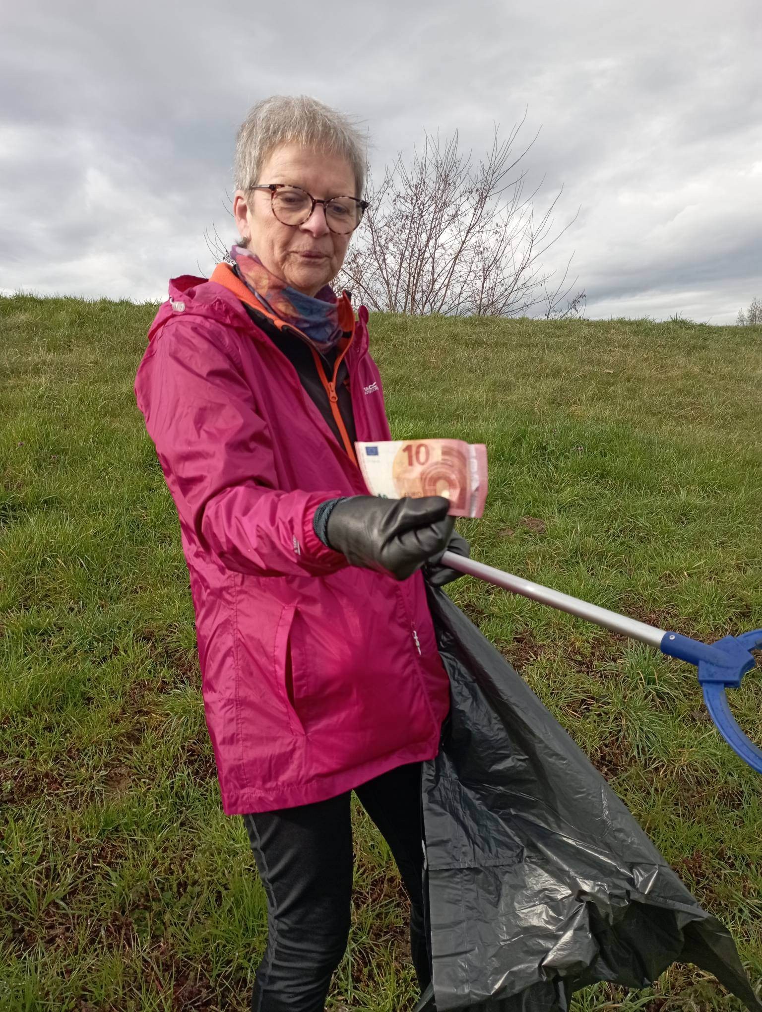 Marche participative de ramassage de déchets