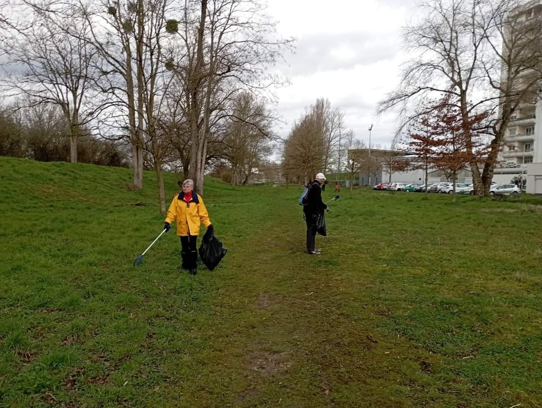 Marche participative de ramassage de déchets