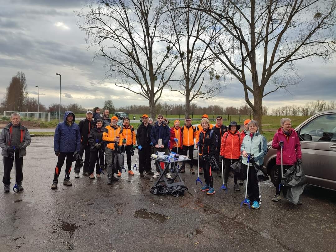 Marche participative de ramassage de déchets