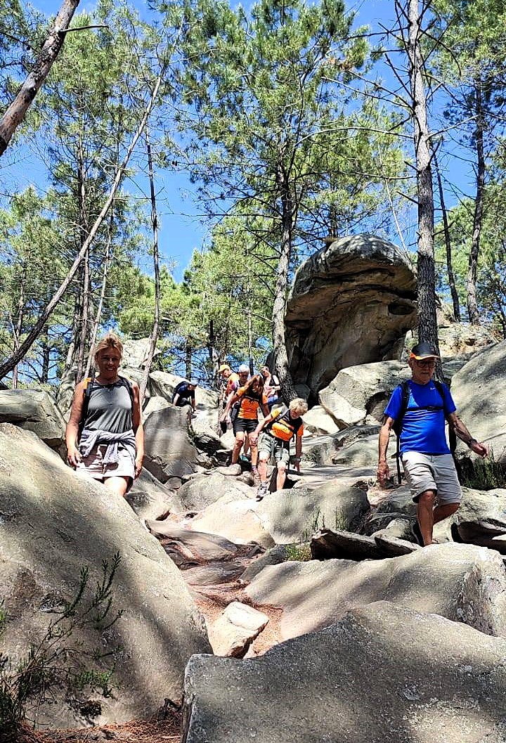 Fontainebleau - les 25 bosses 