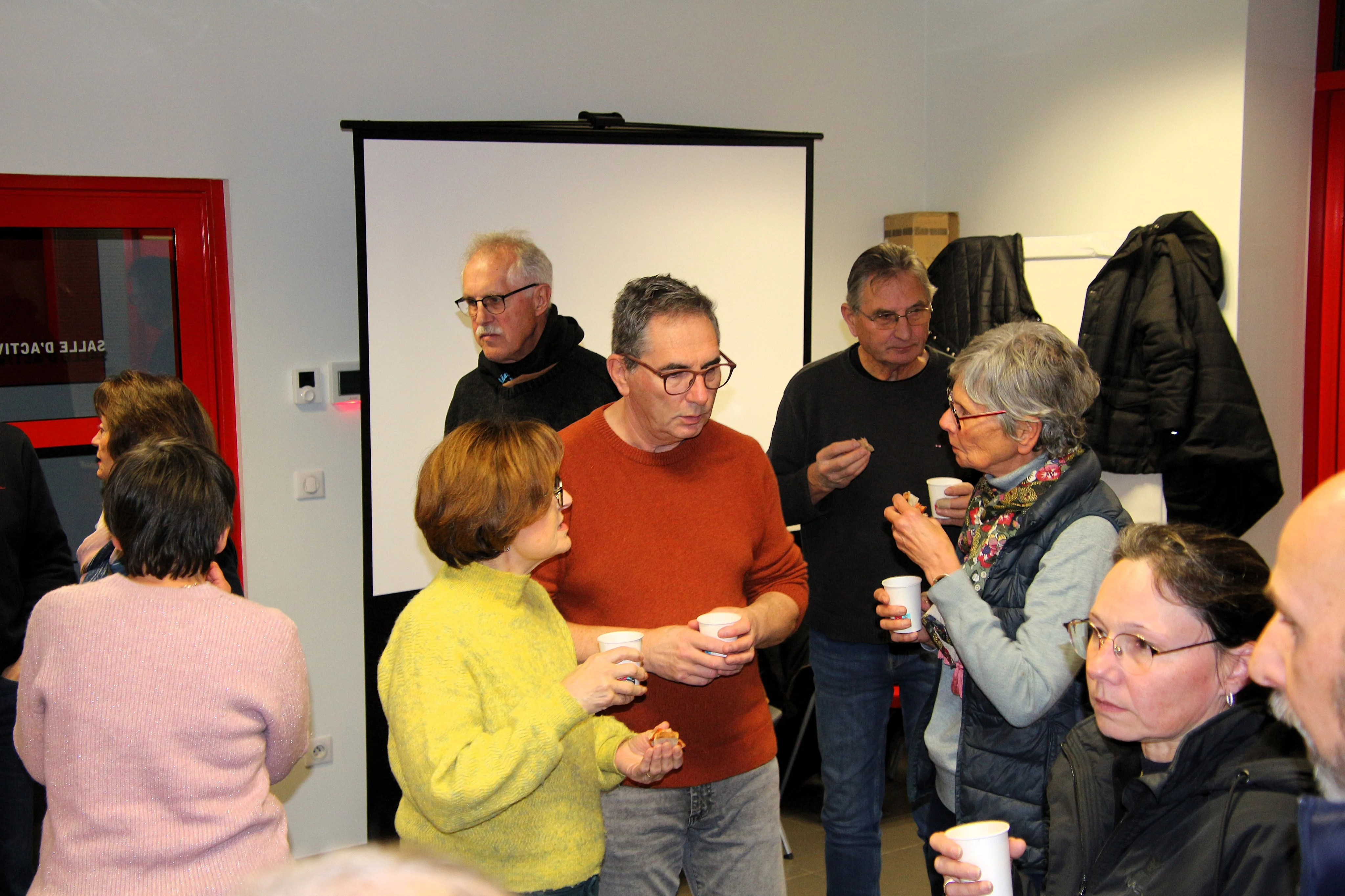 Un moment de convivialité bien apprécié pour nos bénévoles !