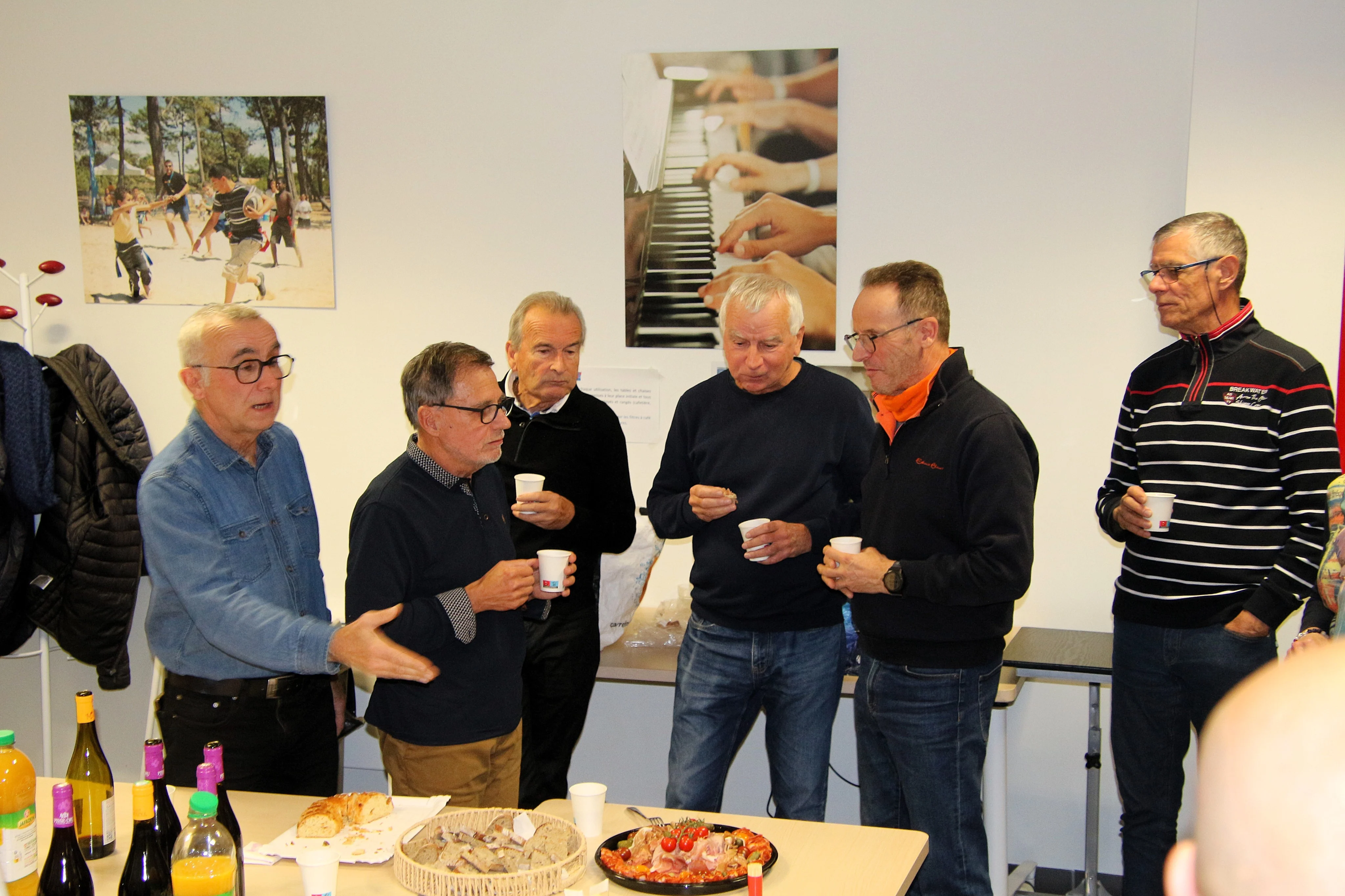 Un moment de convivialité bien apprécié pour nos bénévoles !