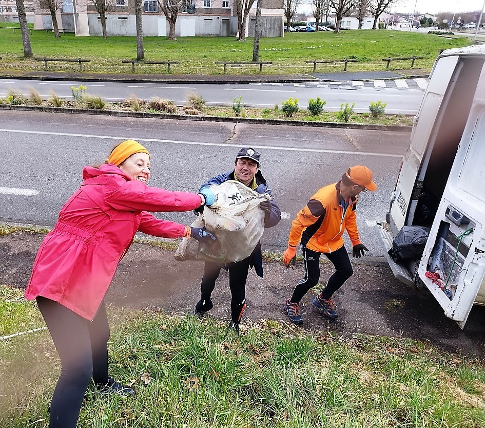 Marche participative de ramassage de déchets
