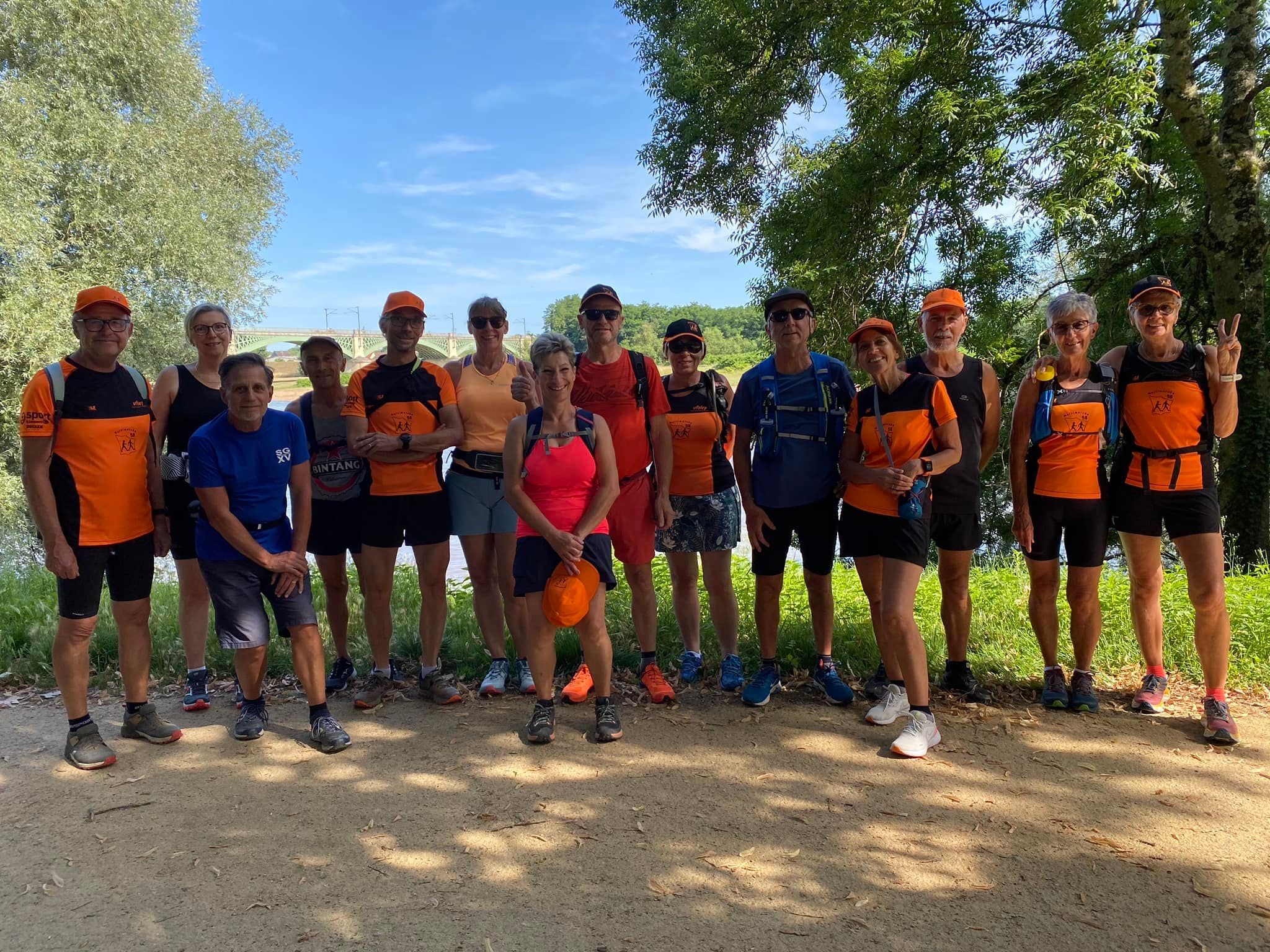 Marche audax et pizza 29 juin 2022