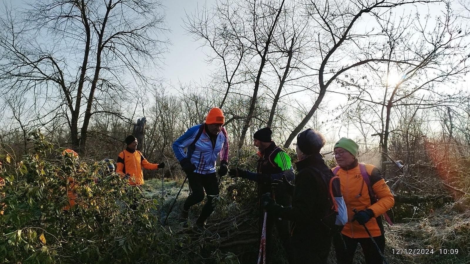 Marche nordique 12 décembre 