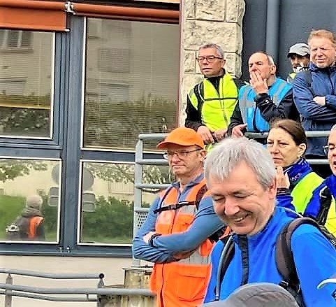 Au départ des 100km Audax Blois avril 2023