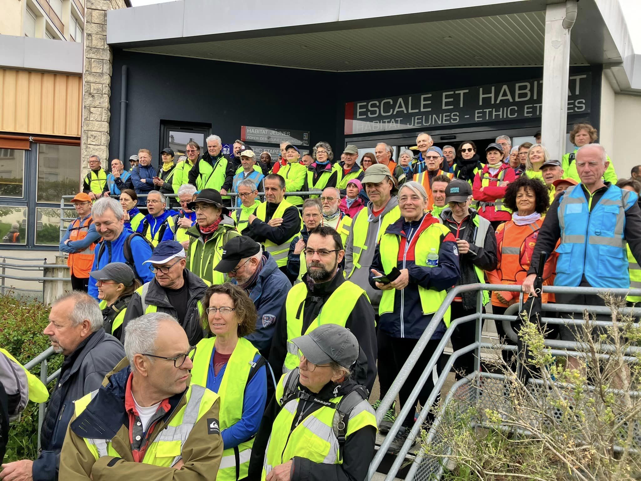Maurice au départ des 100km Audax Blois avril 2023