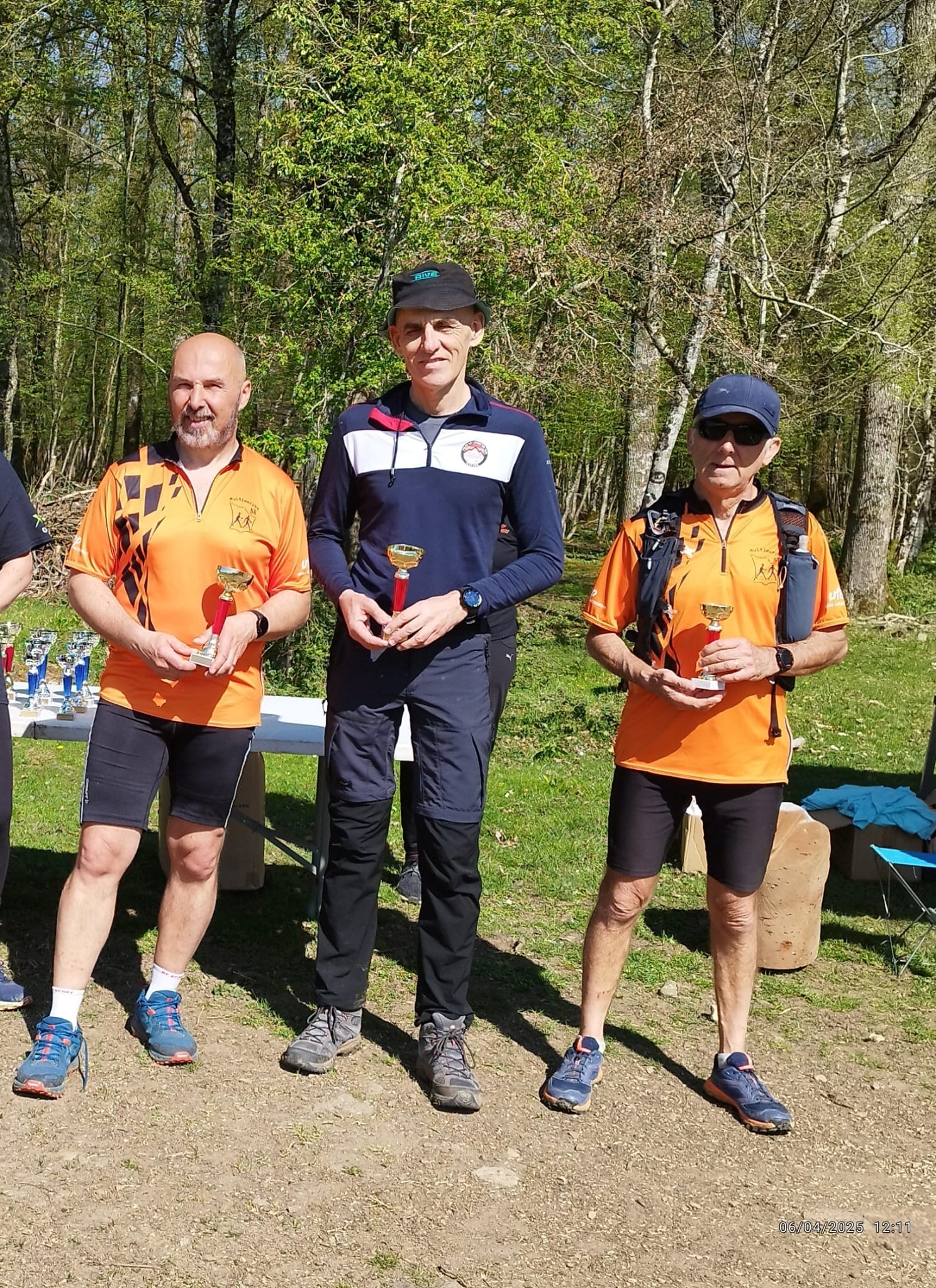 Le podium masculin