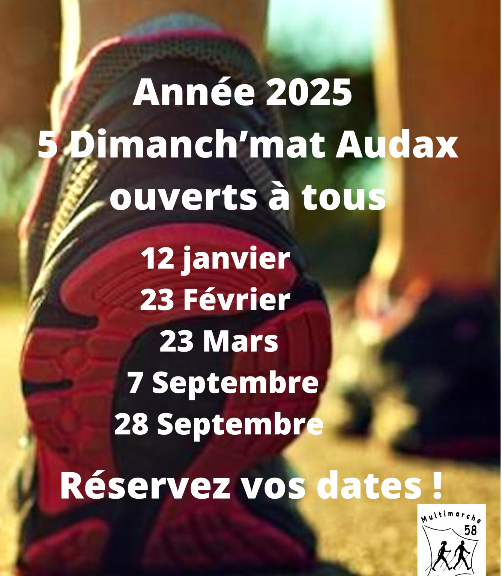 Affiche dimanch mat audax les 5 dates 2025 5