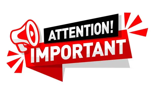 Depositphotos 789435994 stock illustration attention important message red ribbon