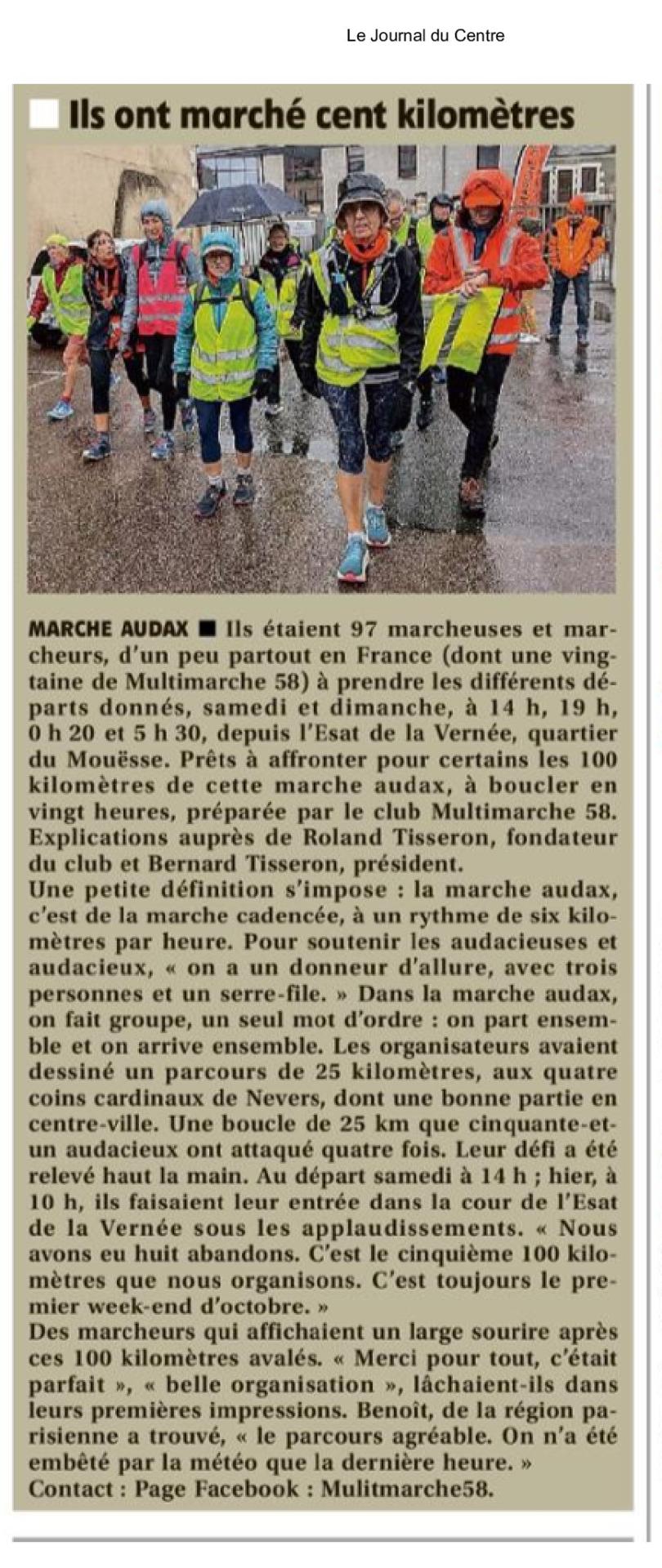 Le journal du centre les 20 heures de nevers 2024 ter