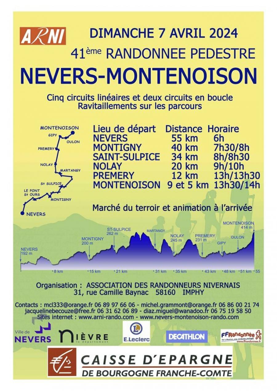 Nevers montenoison 2024