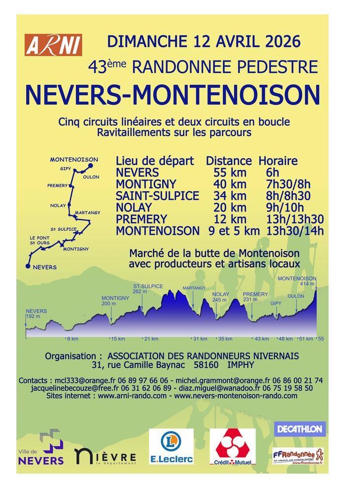 Nevers montenoison 2026