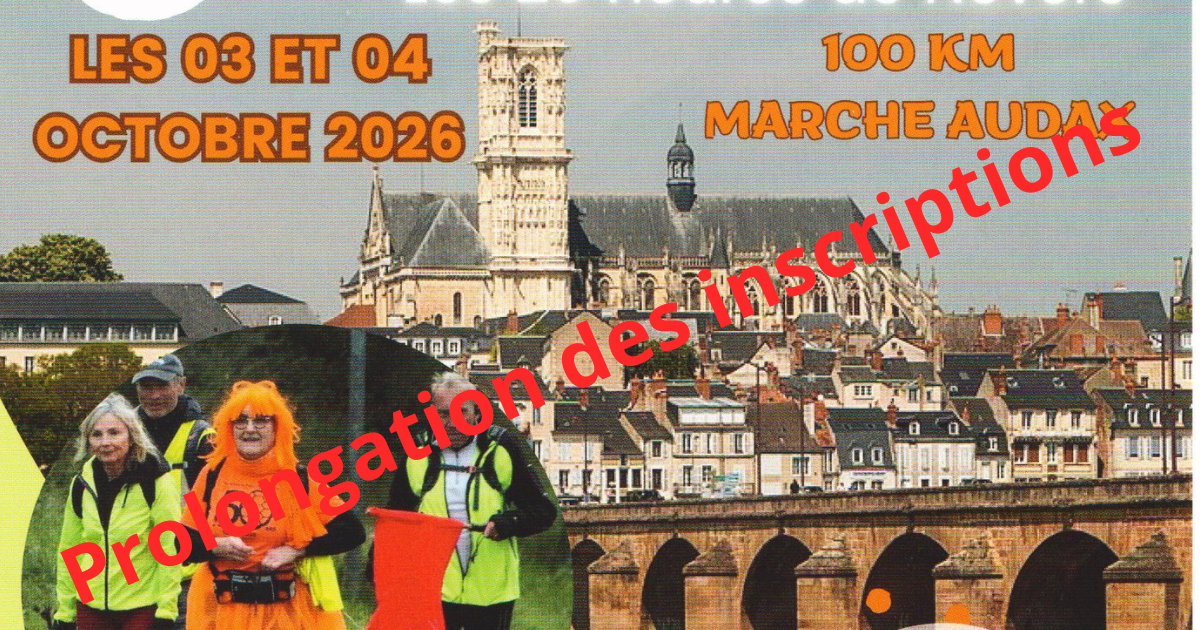 Prolongation des inscriptions des 20 heures de nevers 2026